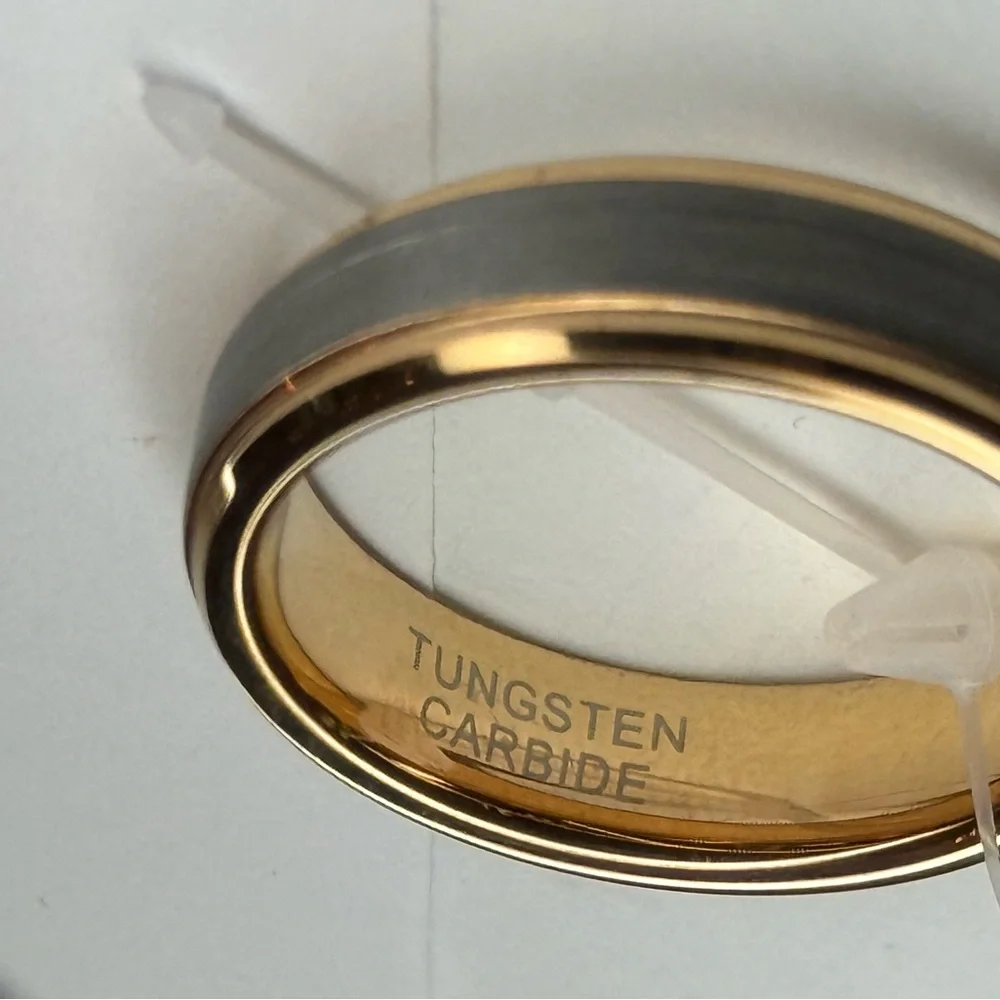 West Coast Jewelry Men’s 3 ring : 2 stainless steel & 1 tungsten carbide 11 New